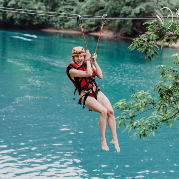 Zipline Sông Chày Hang tối được nhiều khách Quốc tế lựa chọn trong Tour phong nha 1 ngày