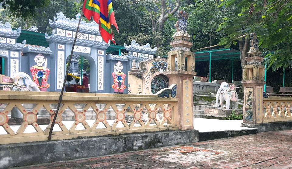 Ngôi đền nay đã được tu sửa
