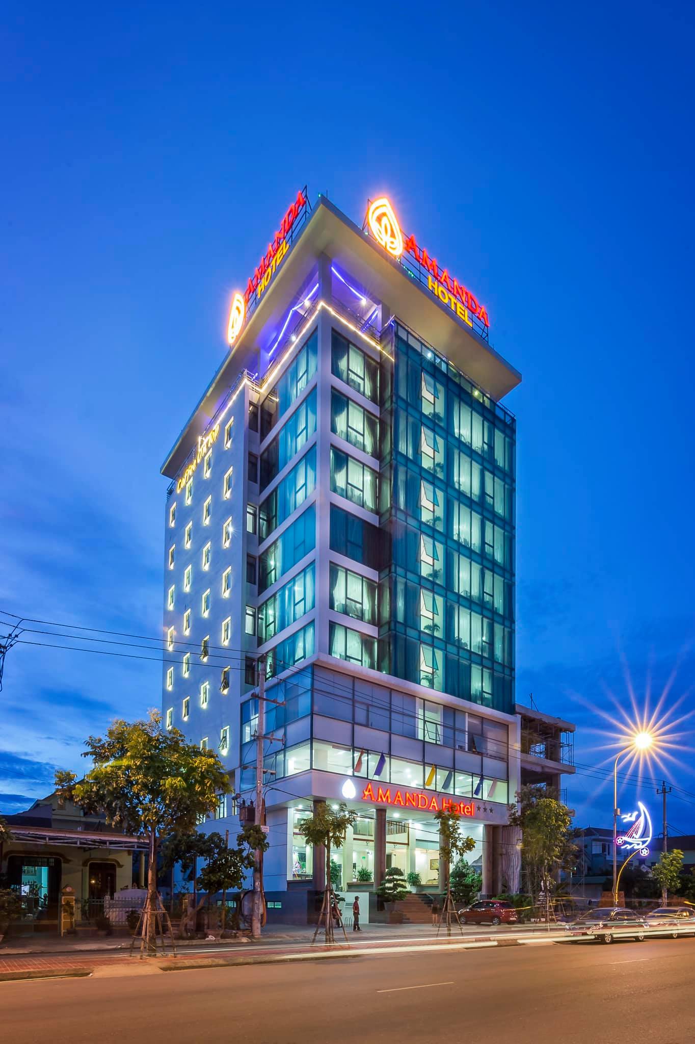 Vị trí của khách sạn Amanda Quảng Bình