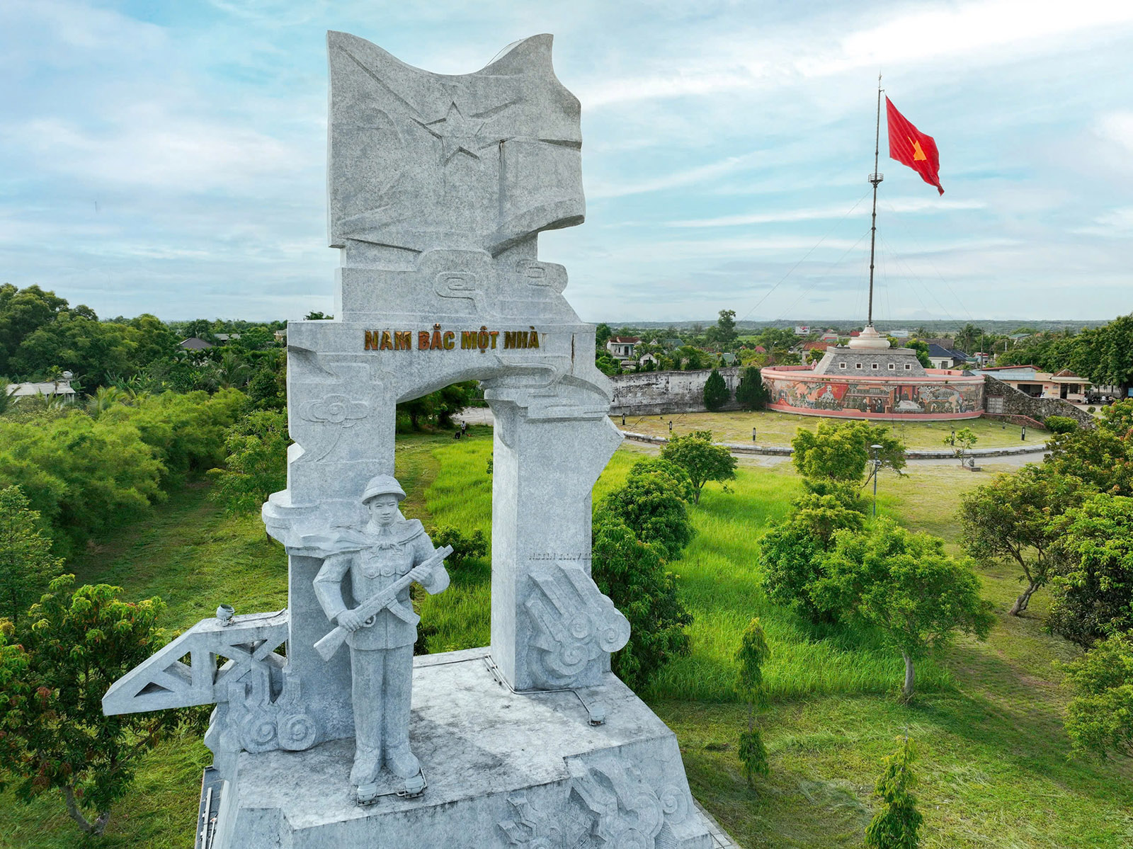 Biểu tượng thống nhất Nam Bắc 1 nhà