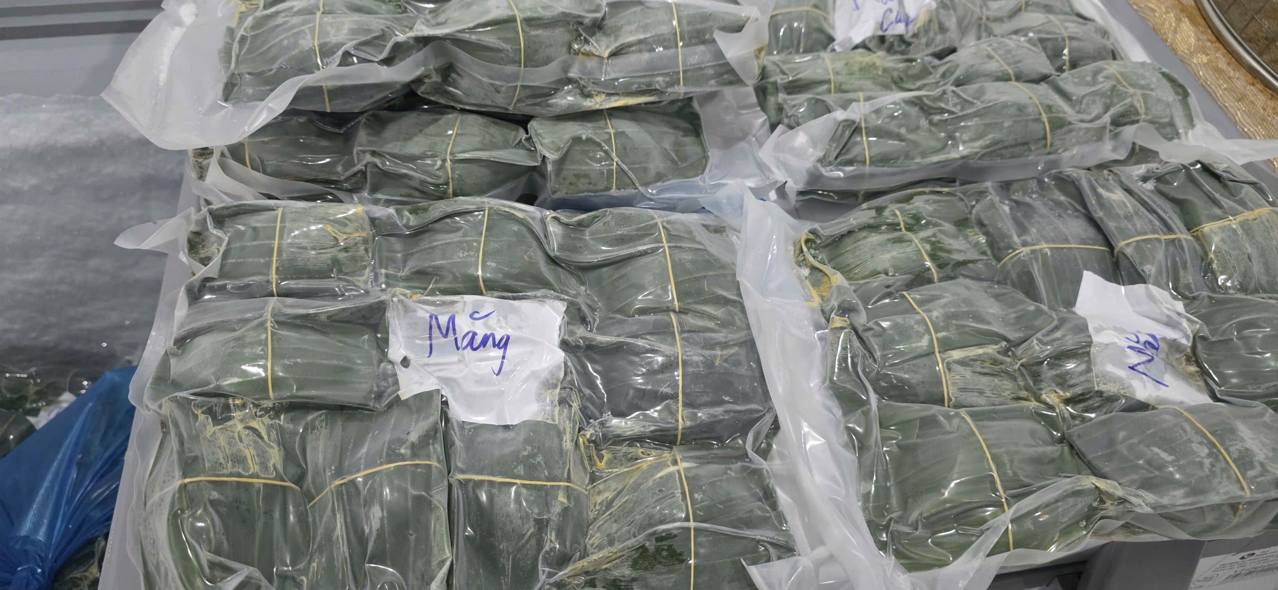 Bánh lọc sống đã được cấp đông