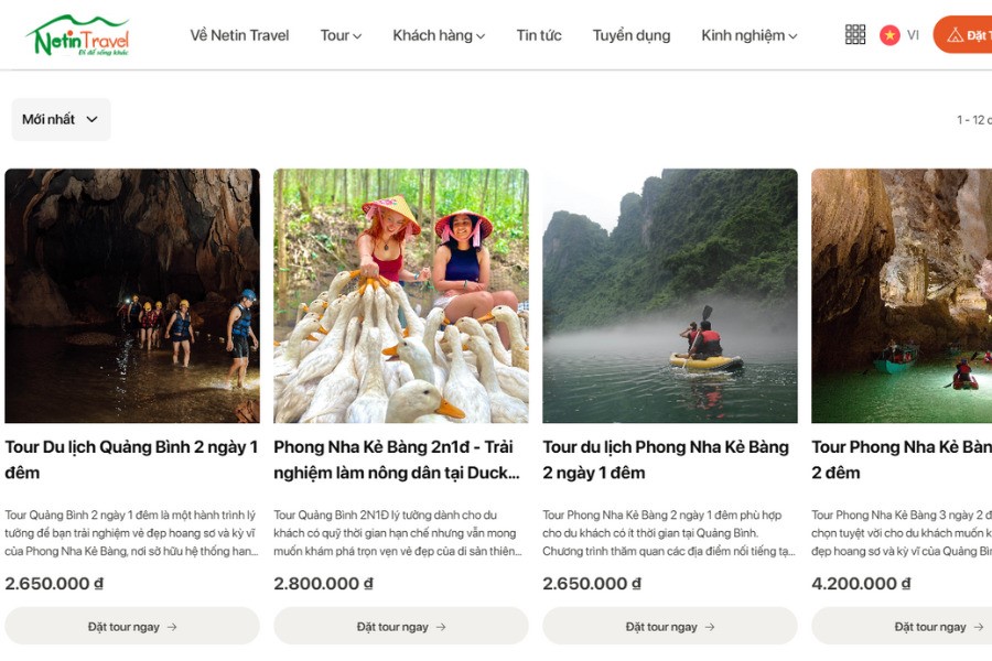 Tham khảo các tour du lịch Quảng Trị với các hạng động đẹp của Netin Travel