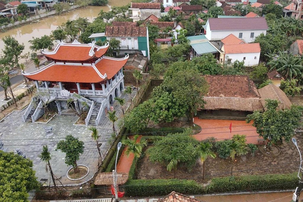 Nhà tưởng niệm Đại tướng Võ Nguyên Giáp được xây mới bên cạnh nhà lưu niệm