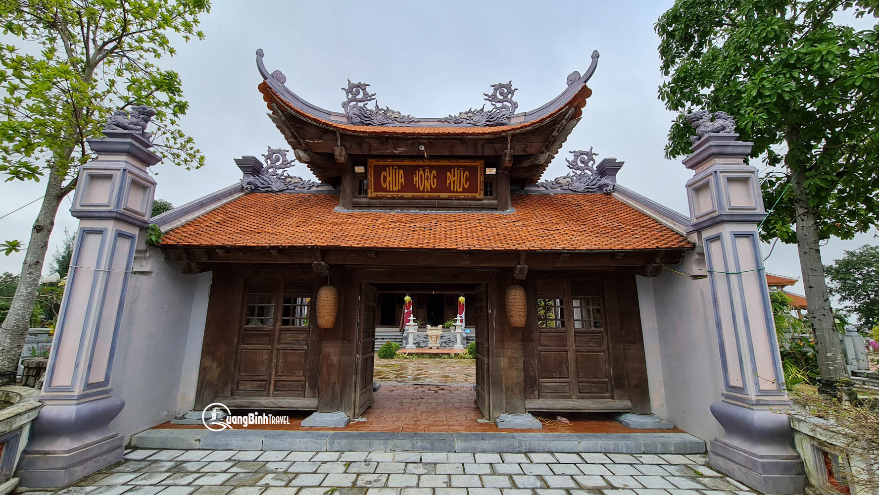Chùa Hoằng Phúc được phục dựng lại