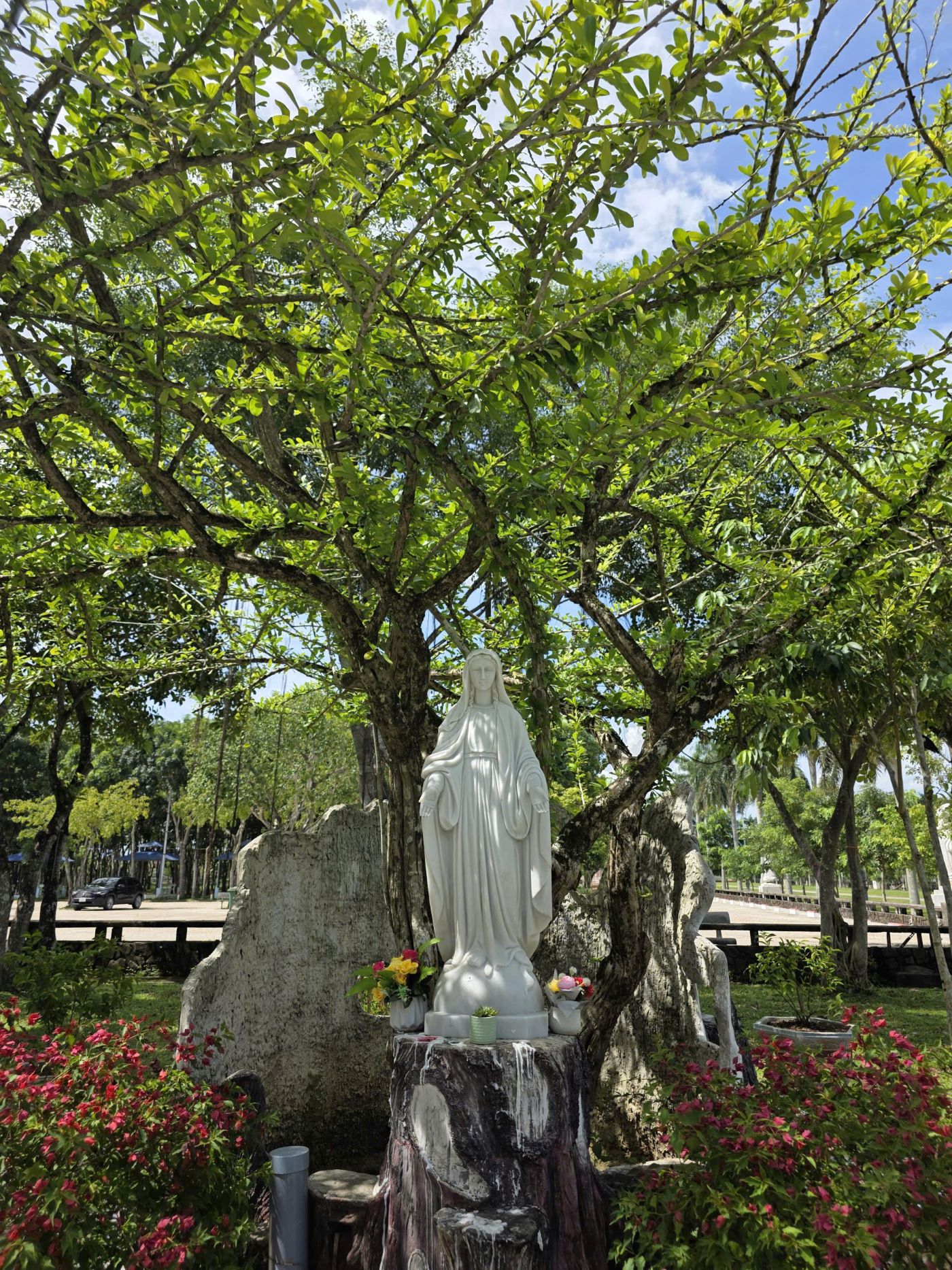 Không gian tại trung tâm hành hương Đức Mẹ La Vang